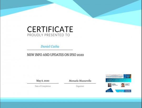 Conferencia Virtual IFSO 2020