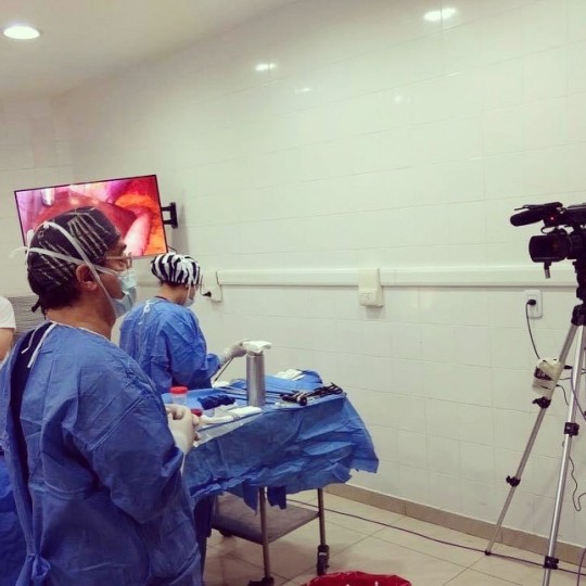 Cirugia en VIvo para el Congreso Argentino Cirugia Digestiva