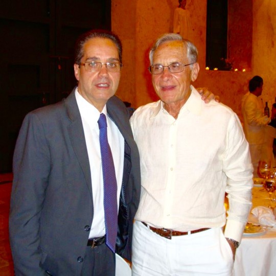 Con mi Maestro Prof Dr.Rafael Capella
